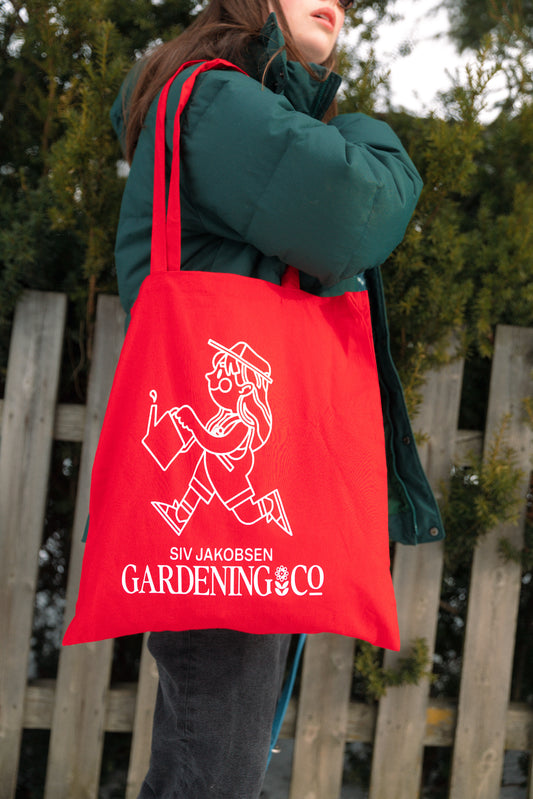 Siv Jakobsen Gardening Co Tote-bag (RED)