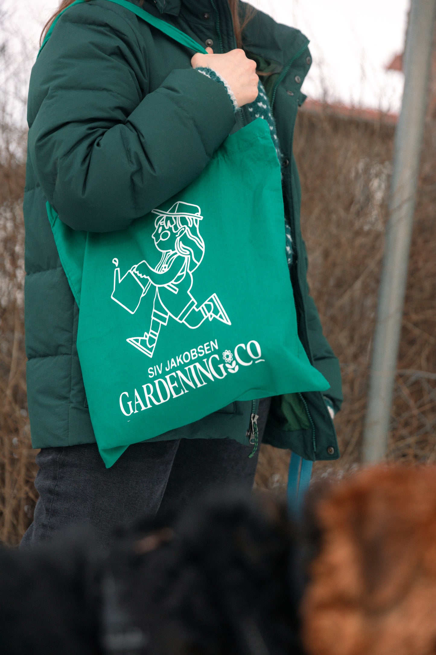 Siv Jakobsen Gardening Co Tote-Bag (GREEN)